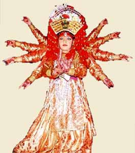 La déesse Kumari